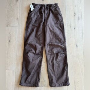 Aritzia Cache Cargo Pant, rich mocha brown